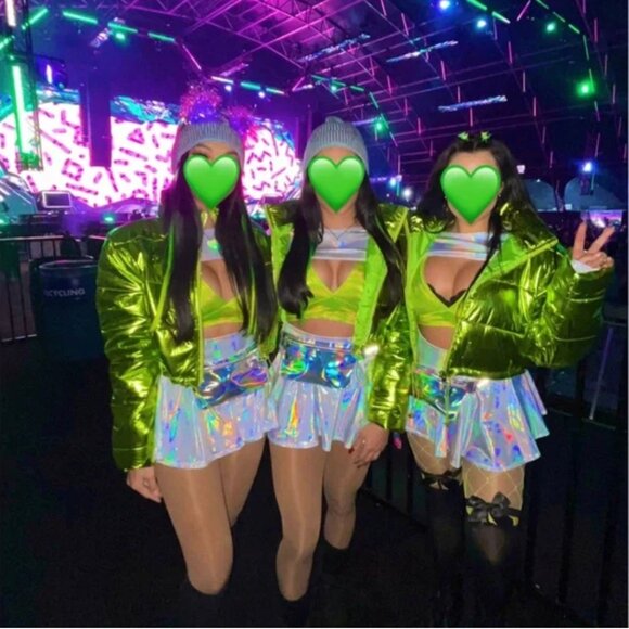 Coquetry clothing Skirt in metallic silver - Picture 2 of 12